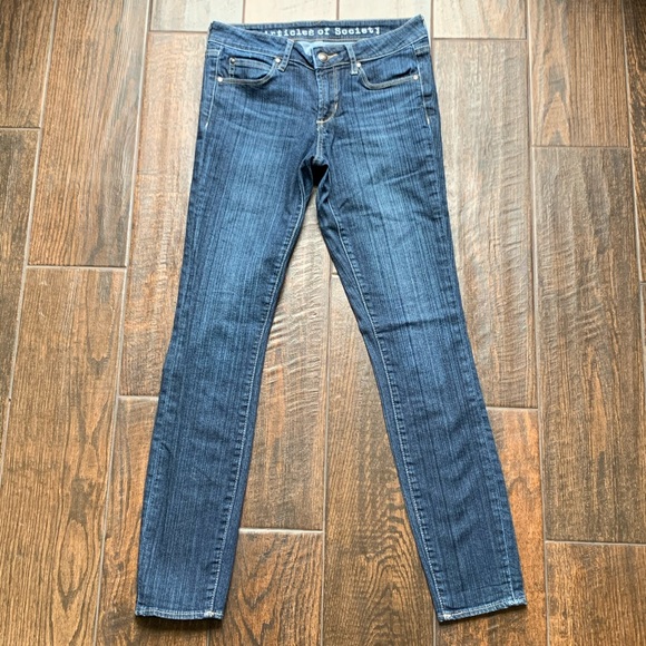 Articles of Society Skinny Karen Crop Delray 27.5” - Picture 6 of 8